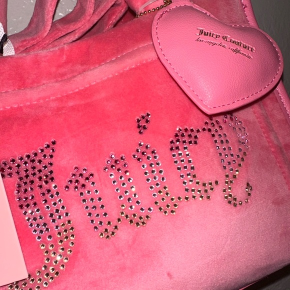 Juicy Couture Pink Lemonade Big Spender Mini Tote Bag - Picture 2 of 5